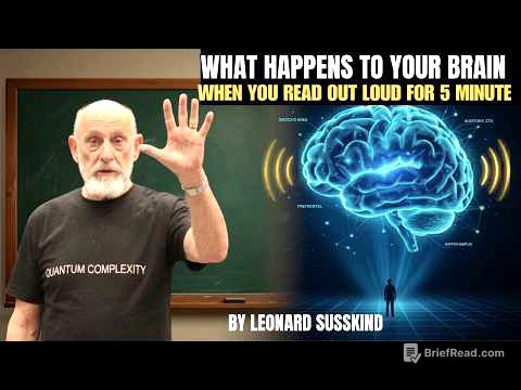 What Happens to YOUR Brain When You Read Out Loud for 5 Minute  by Leonard Susskind Explains