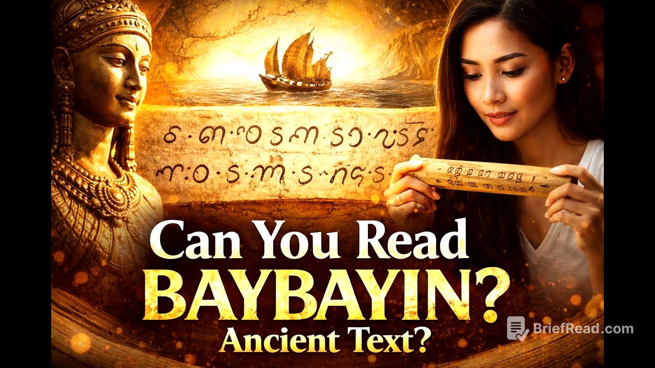 Can You Read Baybayin? The Lost Script of Ancient Filipinos