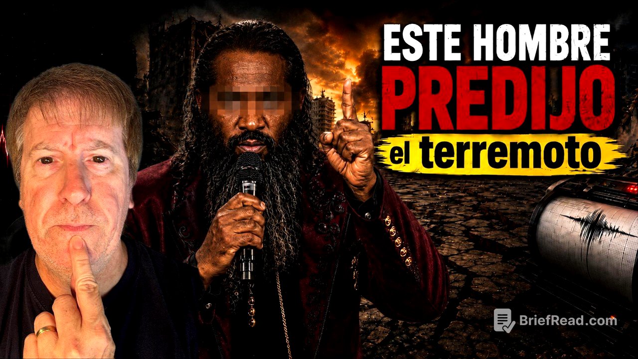 PREDIJO EL TERREMOTO...Y AHORA ADVIERTE DE ALGO PEOR