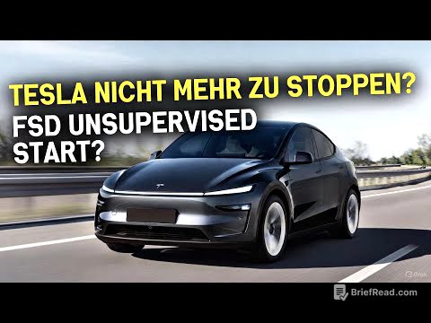 Tesla nicht mehr aufzuhalten? FSD Unsupervised kurz vor Start! 