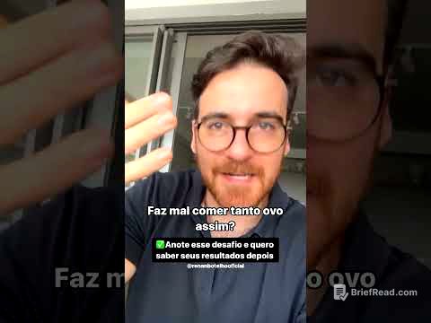 Desafio do OVO 🍳, perder em média 3kg em 3 dias