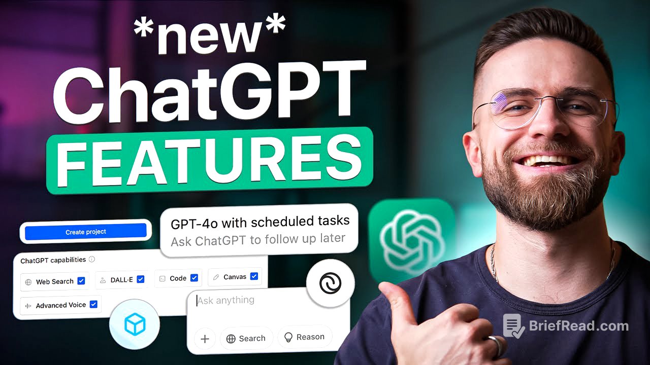 All NEW ChatGPT Features Explained in 2025! (Full Guide for Beginners)