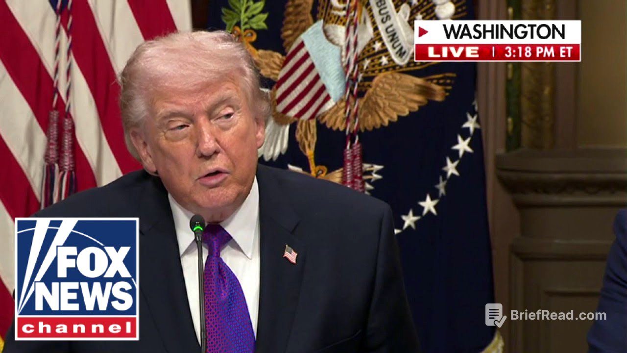 Trump gives major update on where US stands in war with Iran...