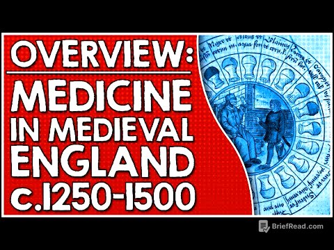 Overview: Medieval medicine c.1250-1500