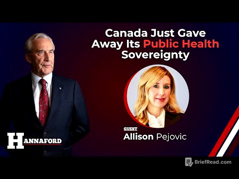 HANNAFORD: Canada just gave away its public health sovereignty