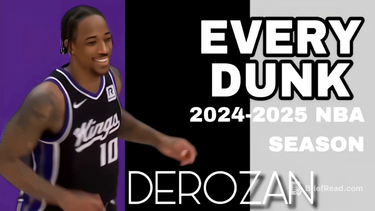 Every DeMar DeRozan Dunk From The 2024-2025 NBA Season.