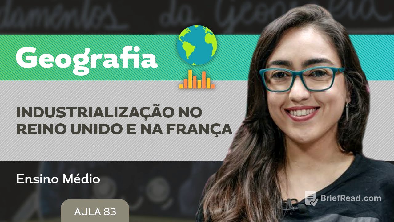 Industrialização no Reino Unido e na França​ ​- Geografia - Ensino Médio
