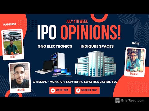 GNG Electronics, Indiqube Spaces, Monarch Surveyors & July 4th week IPOs : Primary Market Chatter
