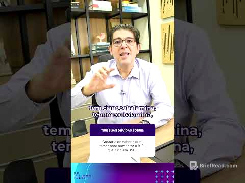 Vitamina B12 baixa? Veja como suplementar do jeito certo: