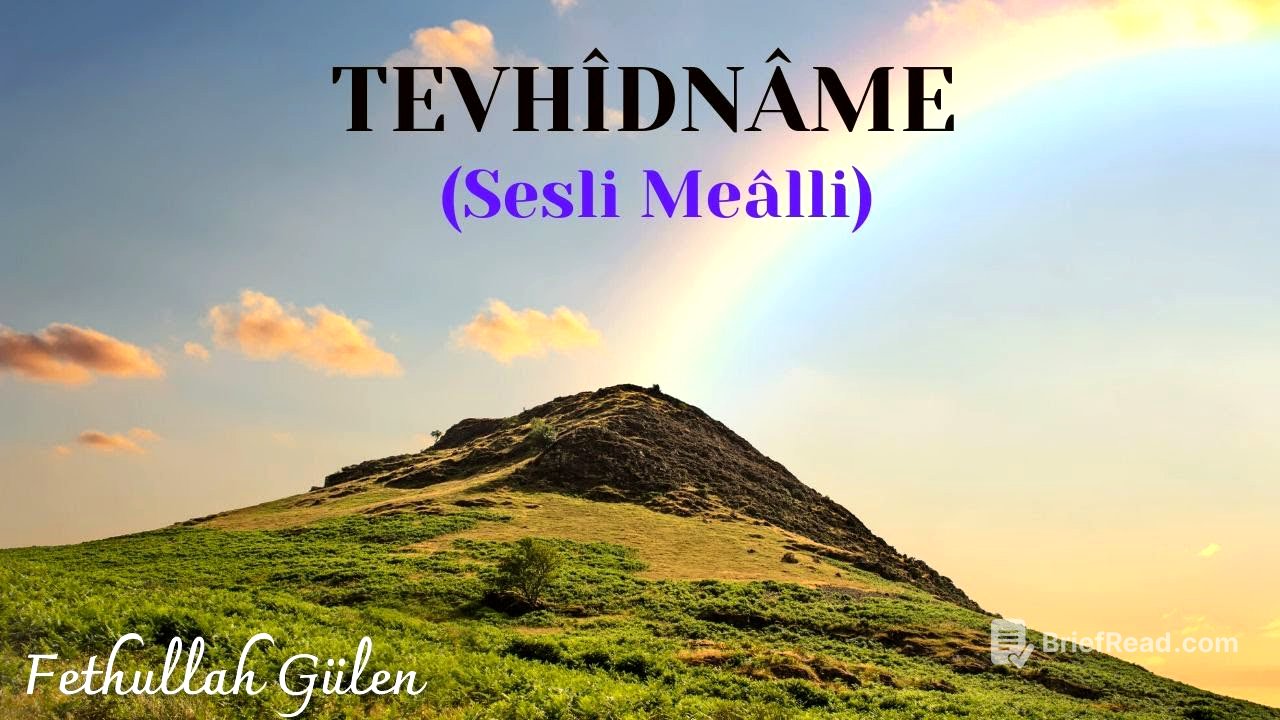 TEVHÎDNÂME VE TÜRKÇE SESLİ MEALİ (Tevhidname Duası Dinle, Fethullah Gülen Hoca Efendi, 1. Bölüm)