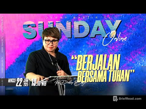 MEZBAH DOA "BERJALAN BERSAMA TUHAN" - 22 JUNI 2025 | pk 20.00 WIB - PS DEBBY BASJIR