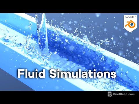 Fluid Simulations for Beginners 💦 (Blender Tutorial)