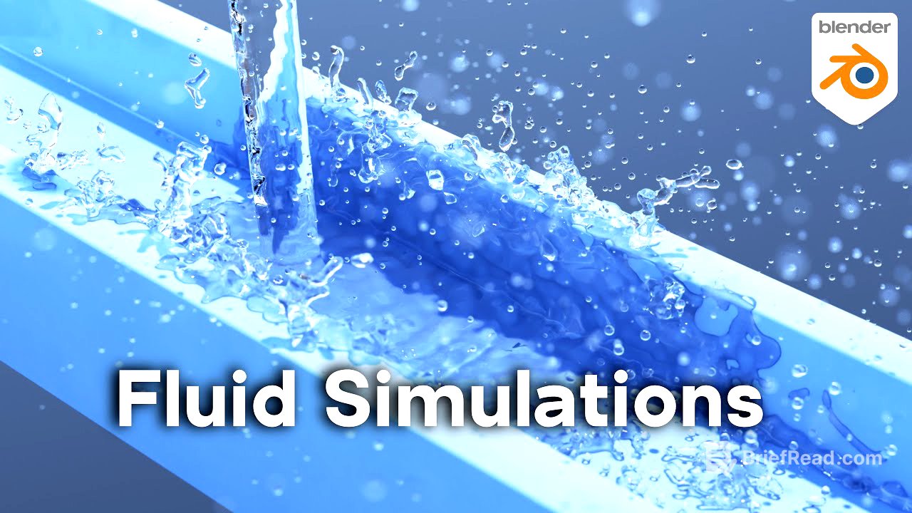 Fluid Simulations for Beginners 💦 (Blender Tutorial)