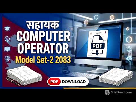 सहायक Computer Operator Model Set-2 2083 | Assistant Computer Operator Model Paper-2