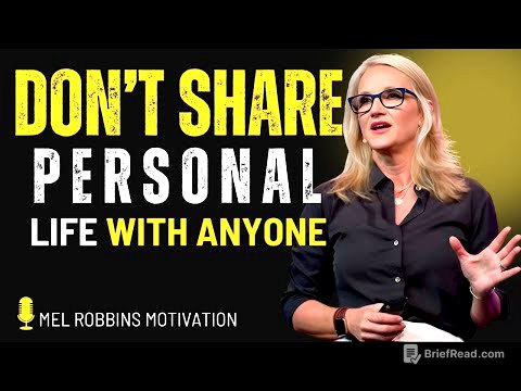 🤫 Why You Should Never Share Your Personal Life | Mel Robbins on Privacy & Power #motivation