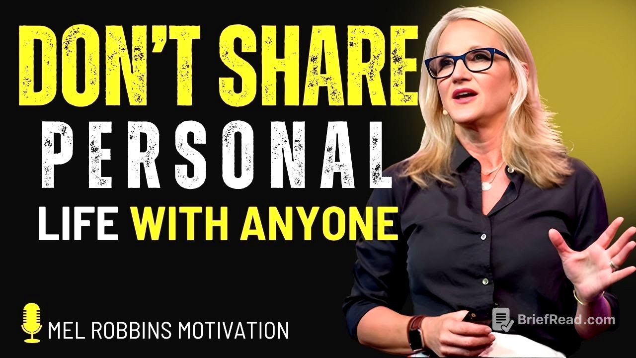 🤫 Why You Should Never Share Your Personal Life | Mel Robbins on Privacy & Power #motivation