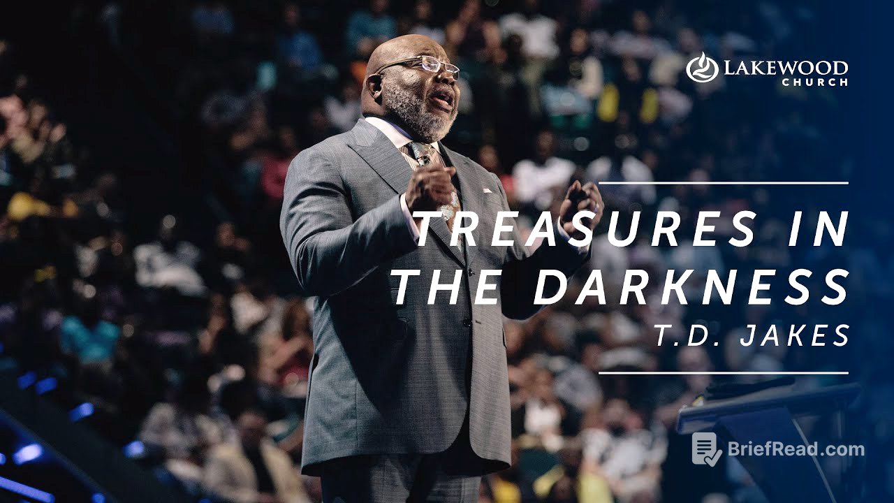 When God Develops You in the Dark | Bishop T.D. Jakes