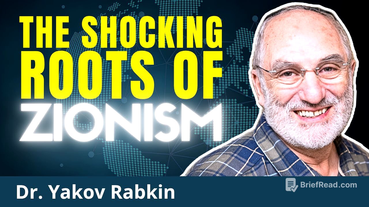 Professor EXPOSES Secret Origins Of The Israel Project | Prof. Yakov Rabkin