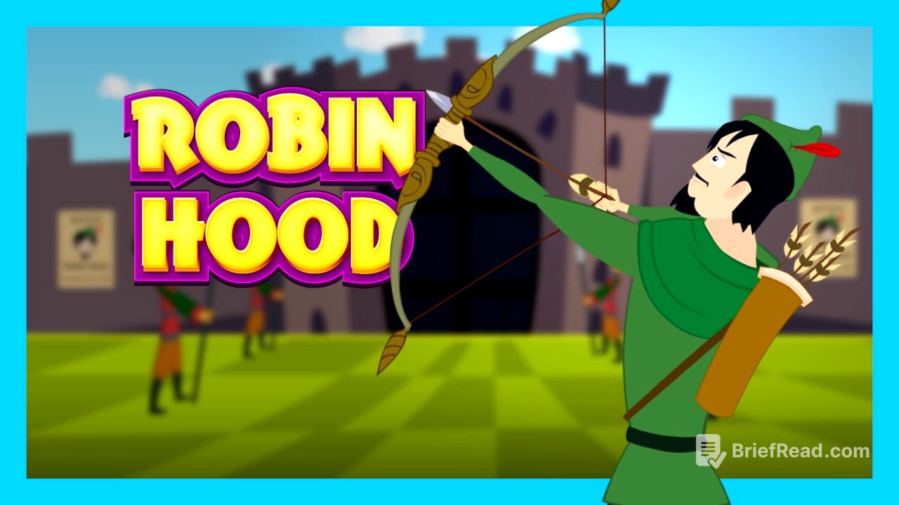 Robin Hood - Bedtimes Story For Kids || English Moral Stories For Kids || T Series Kids Hut Stories