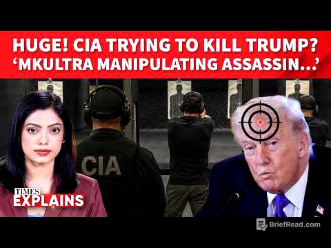 CIA Fails To Bury 'KILL TRUMP, KIRK' Files? Shock 'Expose' After US House Hearing | Times Explains