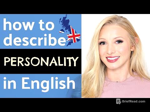 How to describe personality and character in English (with pronunciation)