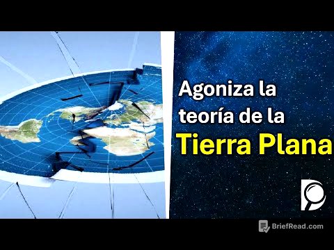 AGONIZA la teoría de la TIERRA PLANA