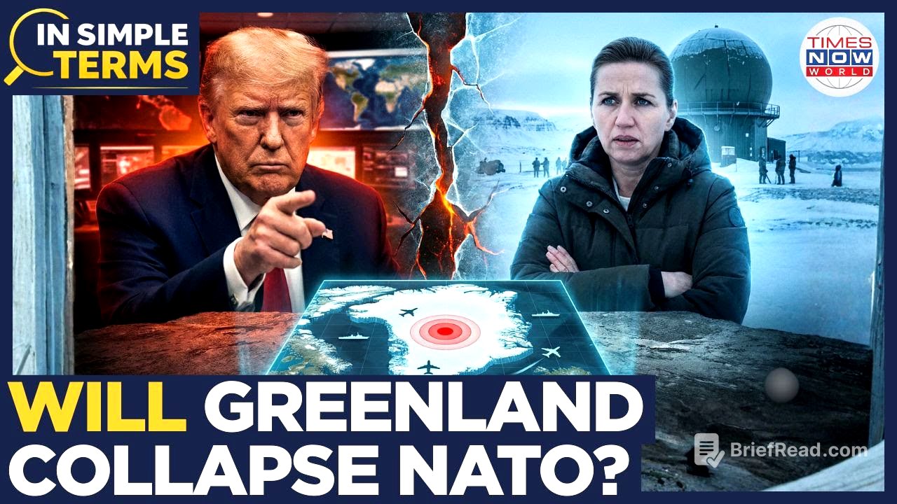 GREENLAND CRISIS EXPLAINED: Why NATO Is On The Brink Of Collapse | World News | International News