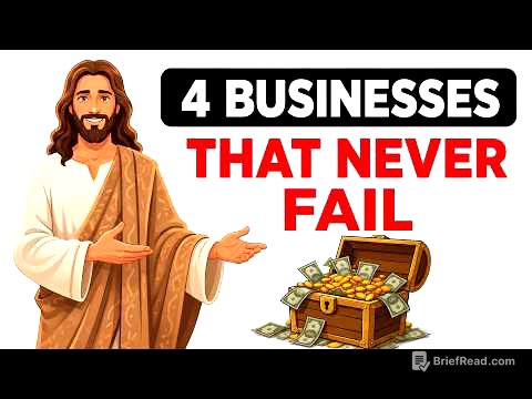 4 Infallible BUSINESSES THAT NEVER FAIL (According to the Bible)