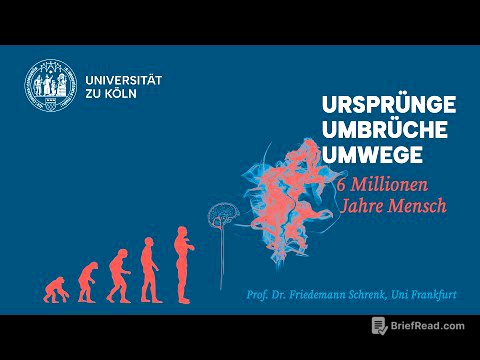Ursprünge, Umbrüche, Umwege: 6 Millionen Jahre Mensch // Prof. Dr. Friedemann Schrenk, Uni Frankfurt