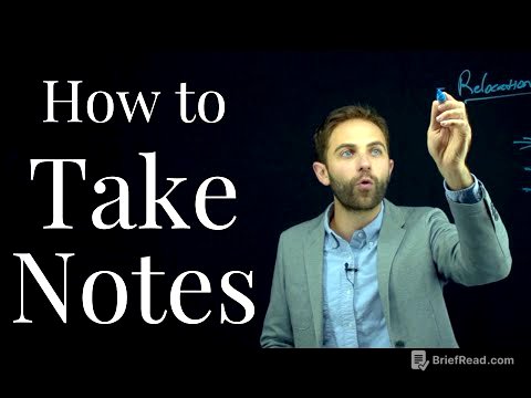 Lecture #11:  Taking Notes Effectively - which words should you write down?