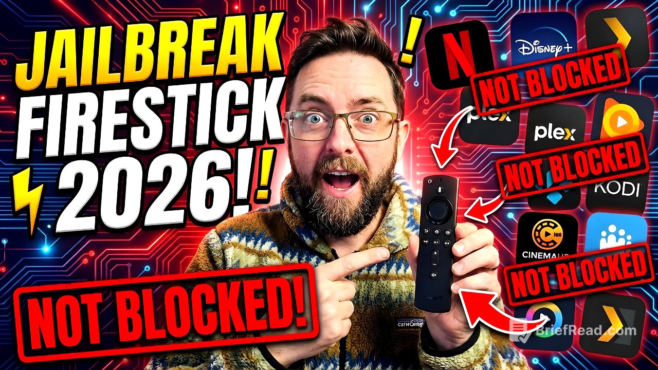 🚨 Jailbreak Your Firestick in 2026 (NO BLOCKED APPS) 🚨