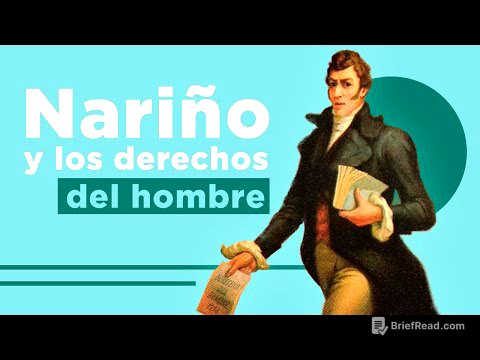 La historia de Antonio Nariño y los derechos del hombre