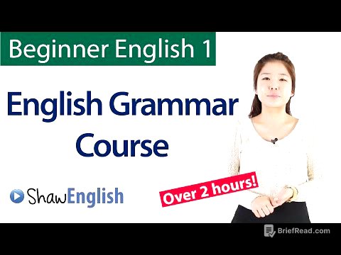 English Grammar Course For Beginners:  Basic English Grammar