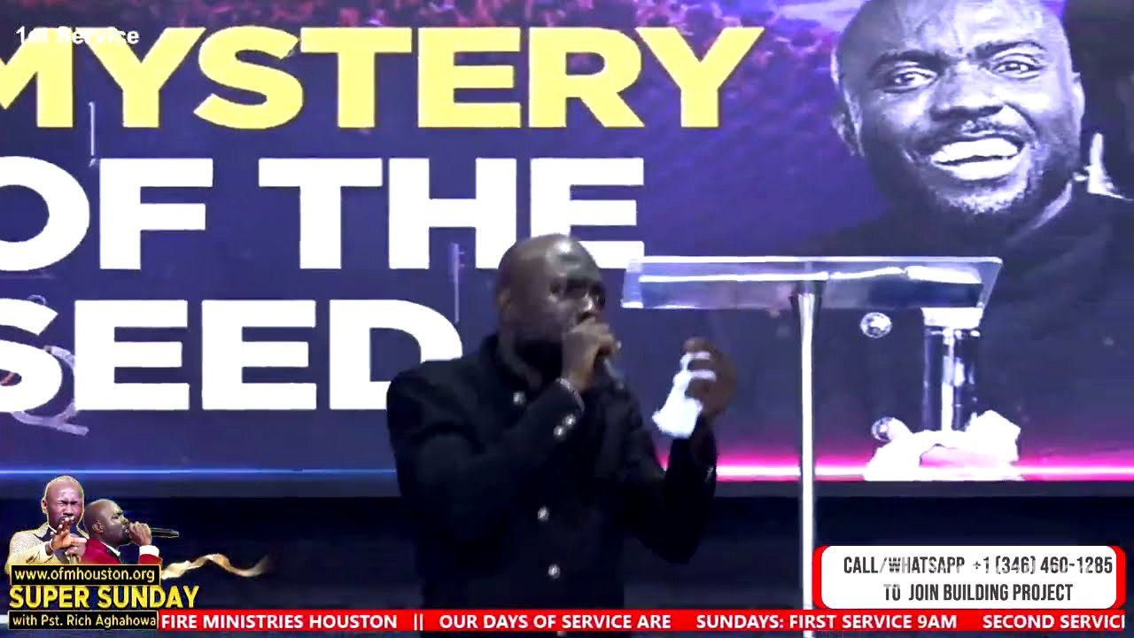 The Mystery of The Seed with Pastor Rich Aghahowa