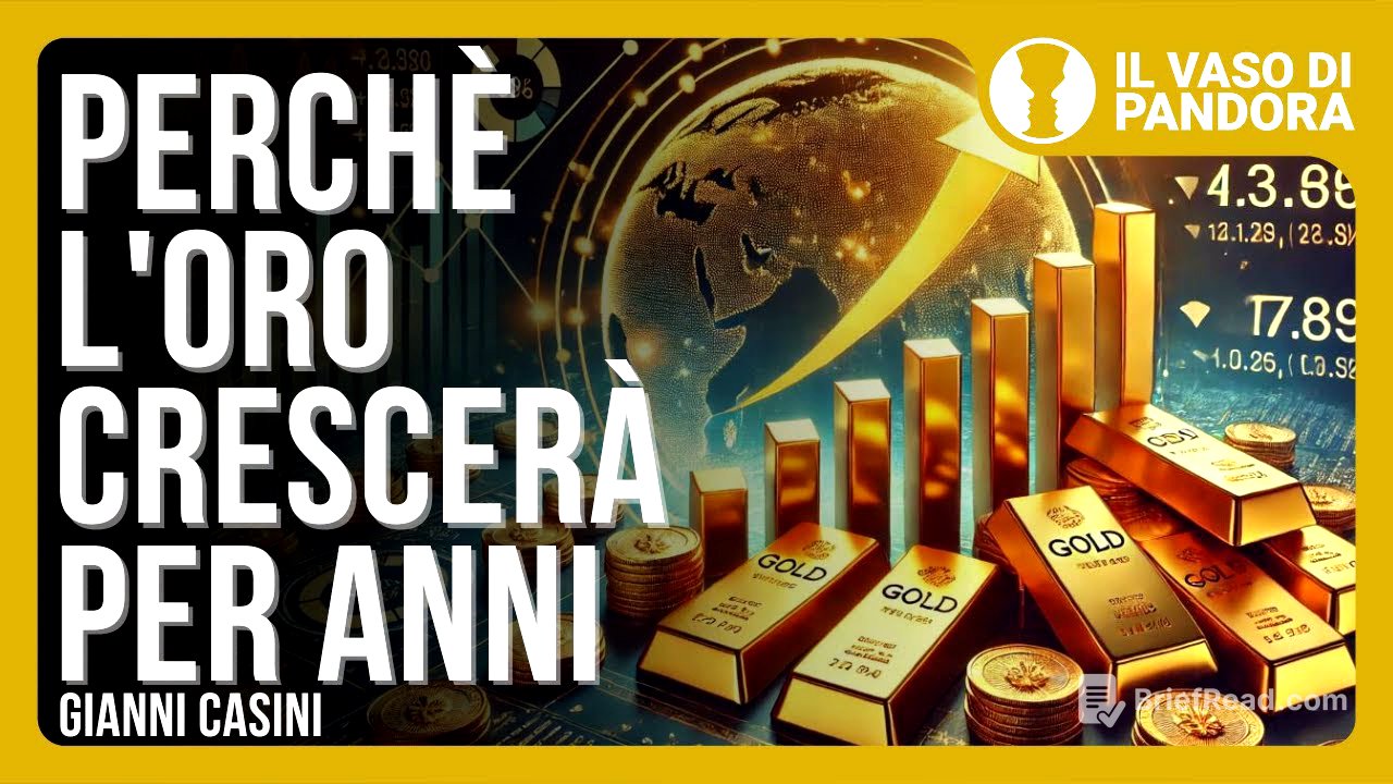 Geopolitica, finanza e potere del metallo giallo - Gianni Casini