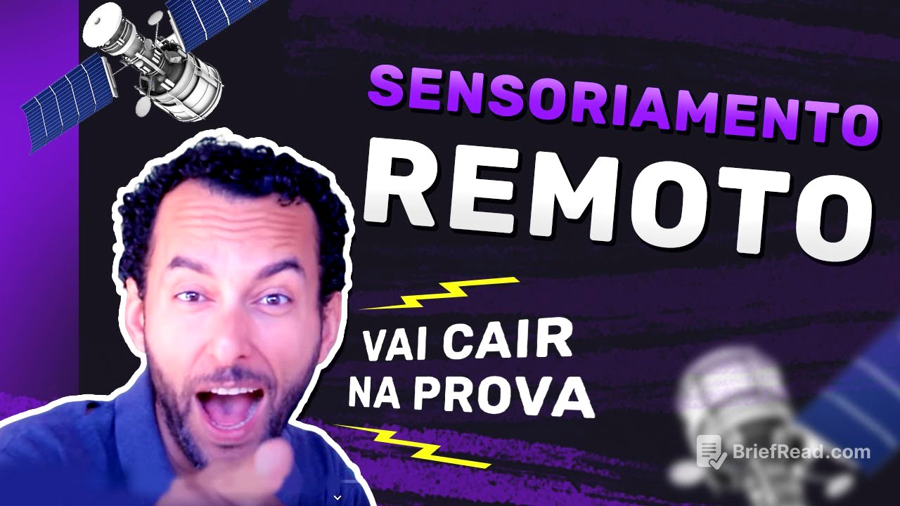 GEOGRAFIA explica tudo sobre Sensoriamento Remoto | JeanGrafia