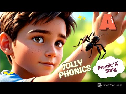 Jolly Phonics A Song | Learn sound of letter 'a' #jollyphonics #PhonicsFun #phonics  #letterA