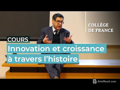 Innovation et croissance à travers l’histoire (2) - Philippe Aghion (2025-2026)