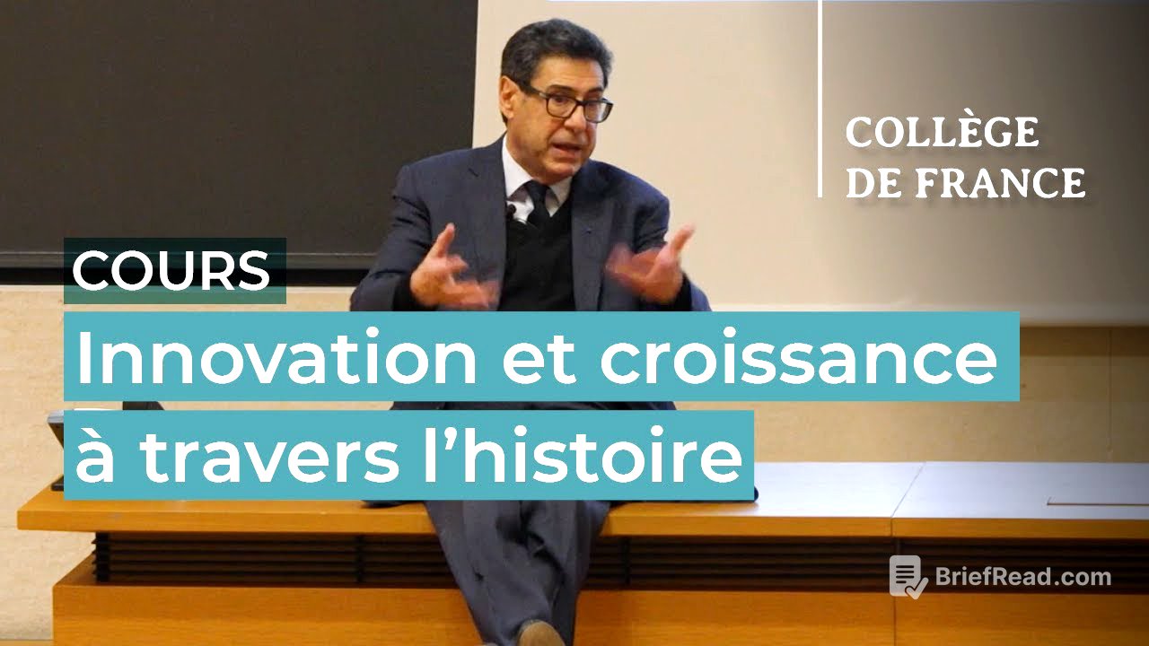 Innovation et croissance à travers l’histoire (2) - Philippe Aghion (2025-2026)