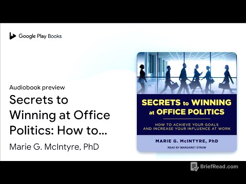 Secrets to Winning at Office Politics: How to… by Marie G. McIntyre, PhD · Audiobook preview