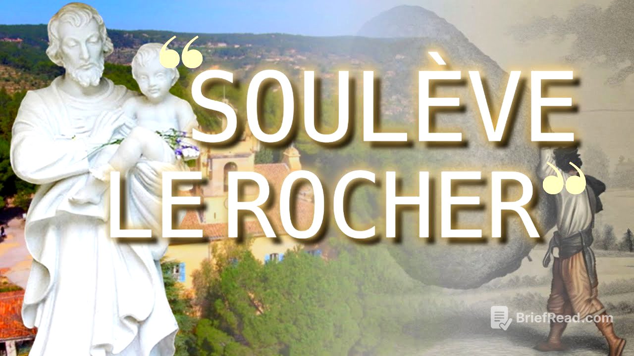 La seule apparition de saint Joseph au monde (Cotignac)