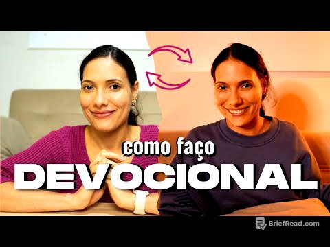 DEVOCIONAL - Como faço de um jeito simples, adaptado e eficiente
