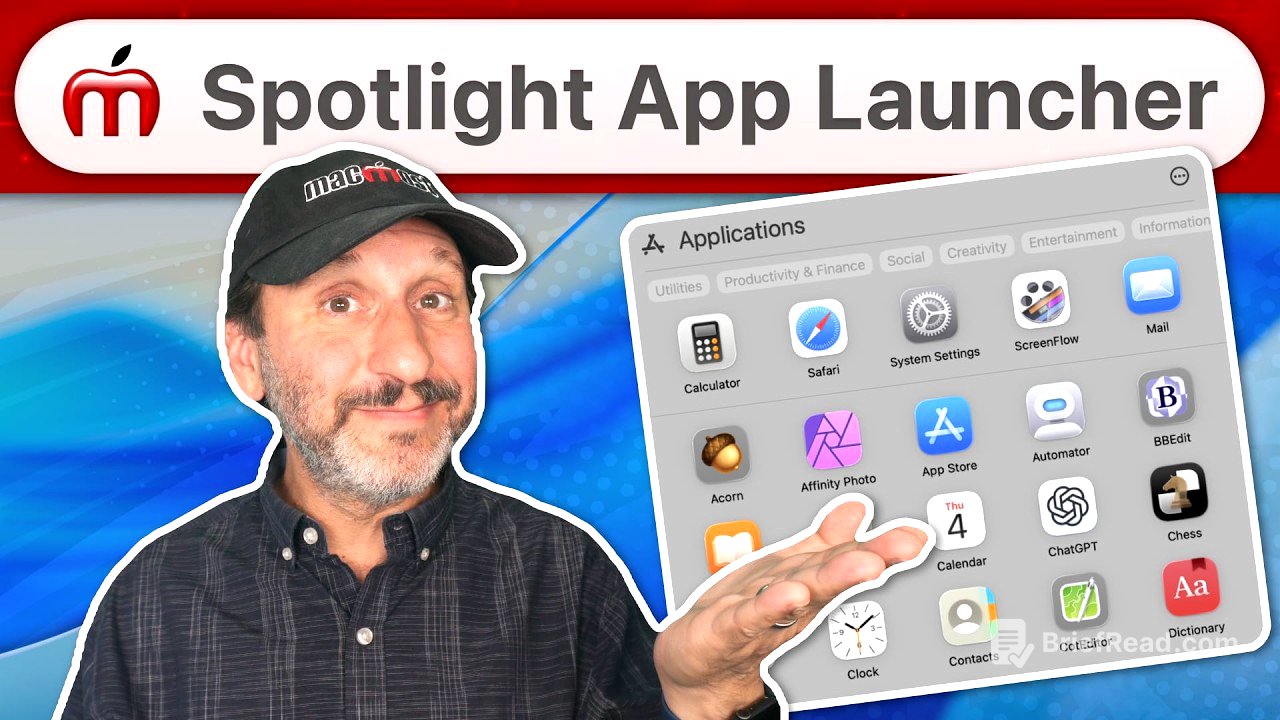 How To Use the New Spotlight Applications Launcher