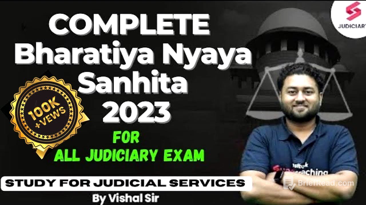 Complete BNS for All Judiciary Exam || BNS 2023 || Bharatiya Nyaya Sanhita || #bns #bns2023