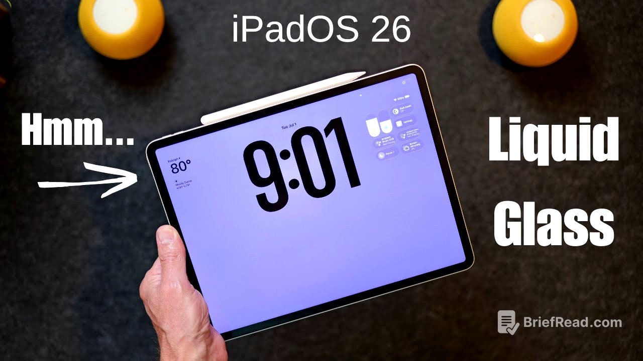 iPadOS 26 - Liquid Glass?