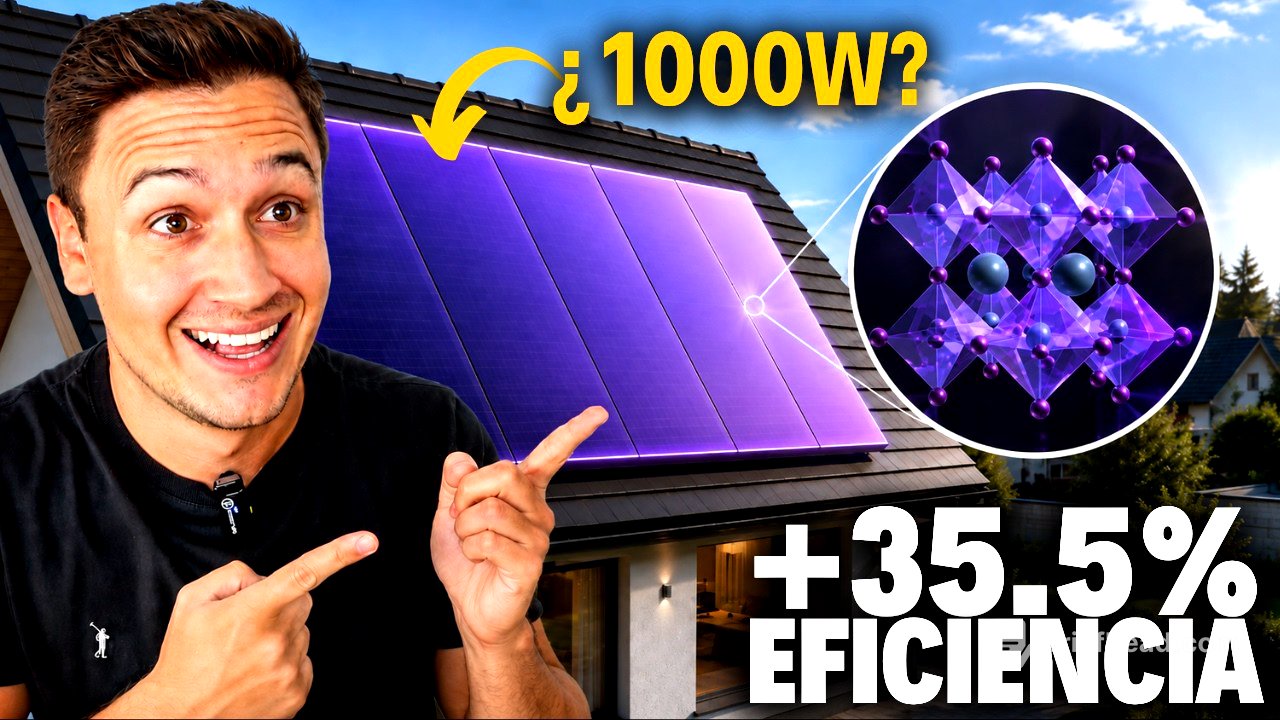 El PANEL SOLAR que ESTÁ BATIENDO TODOS los RECORDS