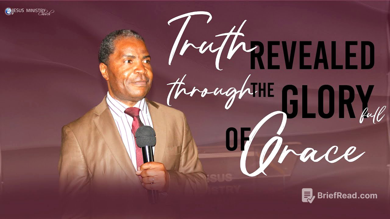 TRUTH REVEALED THROUGH THE GLORY FULL OF GRACE | APOSTLE MAX NGOIE