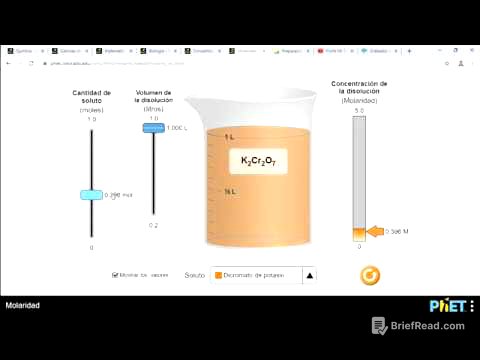 Uso de simulador virtual para preparación de disoluciones