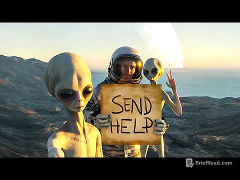 Astronaut gets captured by 300 aliens that have been living on the moon for 1000 years by themselves