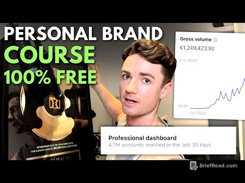 How To Build A Profitable Personal Brand in 2025 (Free Course)